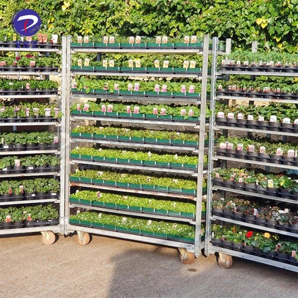 Danish Trolley Mesh Shelves